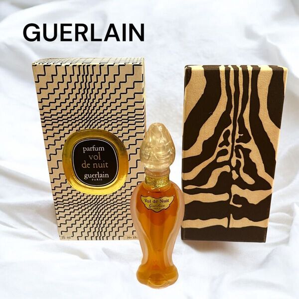 GUERLAIN ゲラン 夜間飛行 Vol de Nuit PARFUM パルファム 15ml 箱付き 残量多 香水 名香 希少