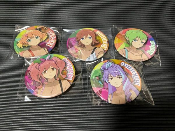 マクロス 缶バッジ ワルキューレ 5個セット