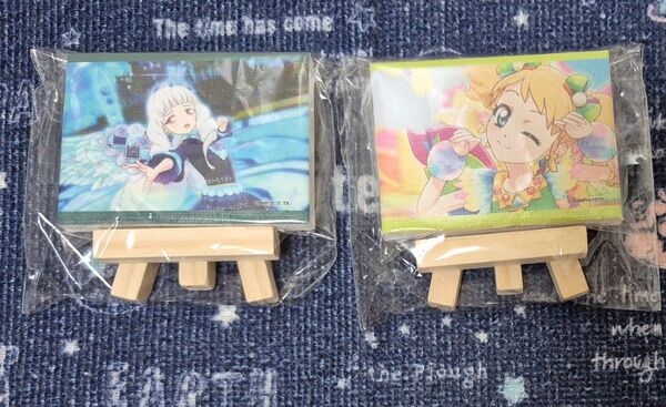 オールアイカツ!大衣装展!! キャンバスボードミニ 冴草きい/白銀リリィ