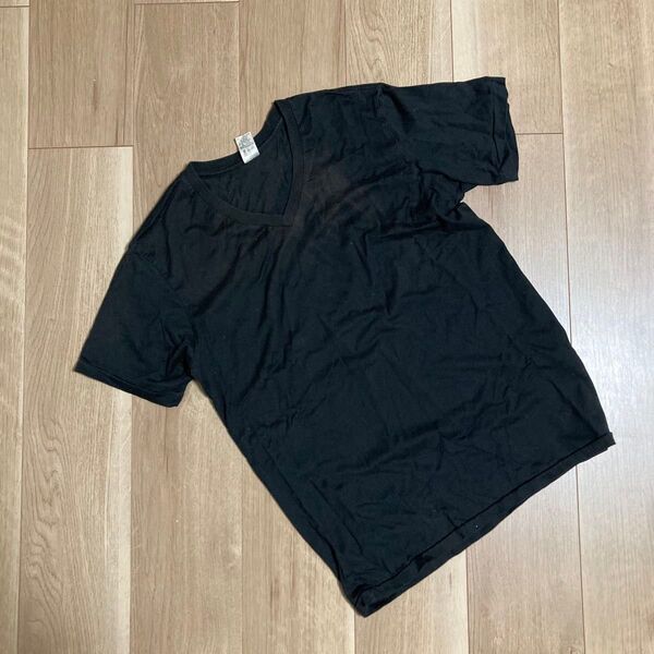 Jigsaw Vネック Tシャツ ベーシックT ブラック カットソー