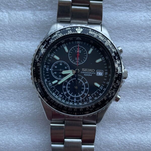 SEIKO セイコー 腕時計 メンズ クロノグラフ