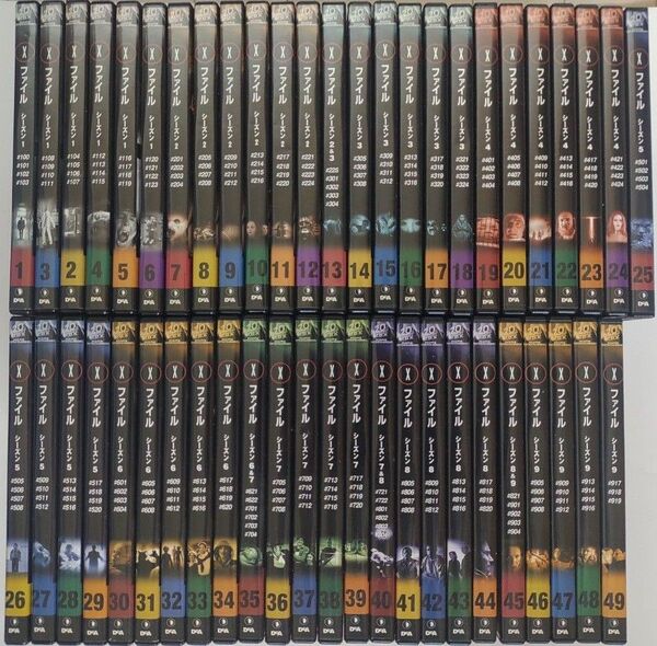 X-ファイル DVD 全49巻セット まとめ売り
