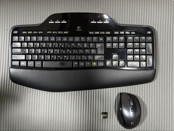 Logicool ワイヤレスキーボード マウスセット ブラック