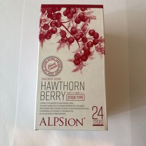 ALPSION サンザシドリンク スティックタイプ 24本入り 美味しいドリンク