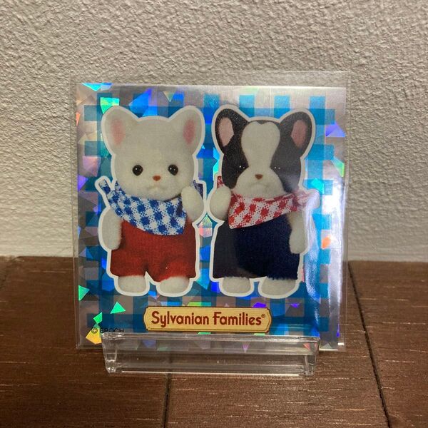 シルバニアファミリー フレンチブルドッグの赤ちゃん ステッカー 非売品
