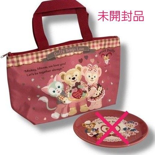 Disney ディズニー ダッフィー シェリーメイ ジェラトーニ スーベニア ランチ ケース 未開封品