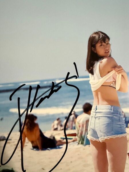 稲村亜美写真集【本人直筆サイン本】【初版】【匿名配送】【送料出品者負担】【24時間以内発送】【暗所保管】【宛名記載無し】