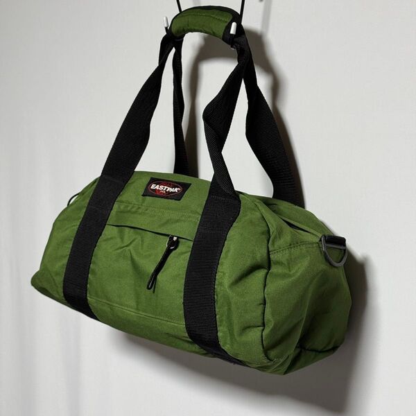 EASTPAK ボストンバッグ 濃い抹茶色 グリーン 大容量 旅行かばん