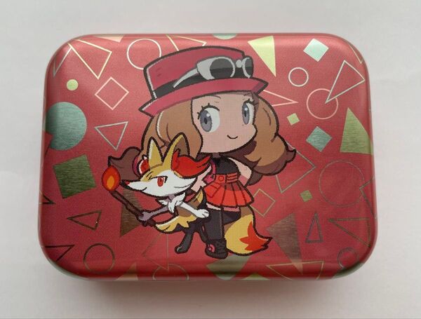 Pokemon Trainers ポケモントレーナーズ スクエア缶 セレナ