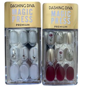 DASHING DIVA magic press Premium ネイルチップ 2個セット