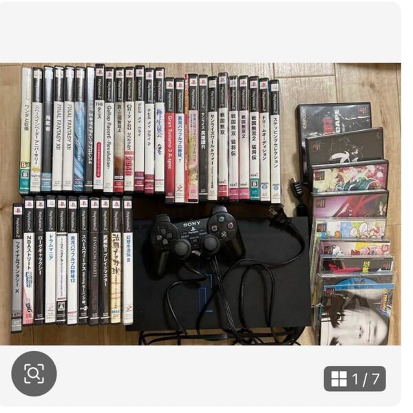 PlayStation 2 本体 + ソフト 45本 まとめ売り PS2 ソフト SONY コントローラー セット ゲーム