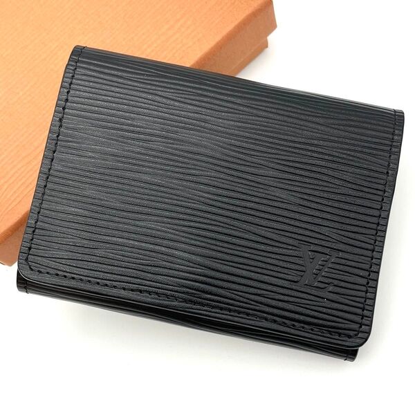 【美品】 ルイヴィトン アンヴェロップ カルト ドゥ ヴィジット エピ 名刺入れ