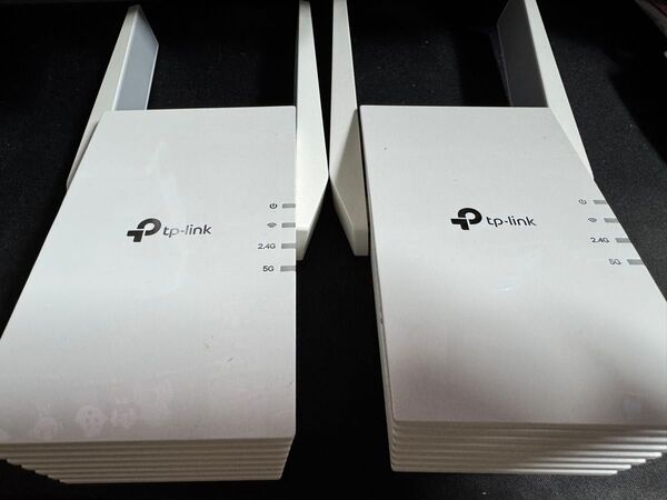 TP-Link RE605X Wi-Fi 6 無線LAN中継器 1201+574Mbps AX1800 本体のみ 2個セット