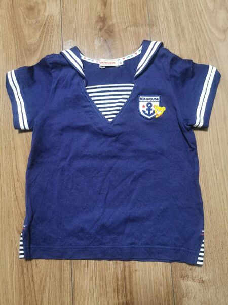 ミキハウス プッチーセーラーTシャツ90cm