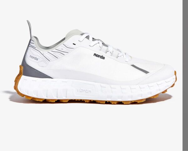 未使用 27cm 001-Mens White ノルダ norda