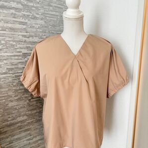N+ Nプラス 半袖カットソー 半袖ブラウス