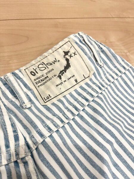 orSlow オアスロウ ストライプデニム