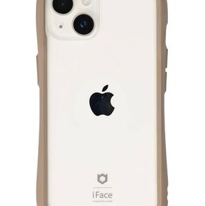iPhone14ケース iPhone13ケース iFace アイフェイス ベージュ