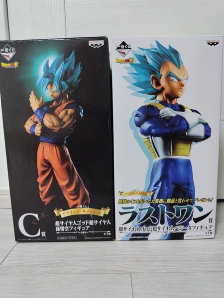 ドラゴンボール 一番くじ メモリーズ 孫悟空 ベジータフィギュア