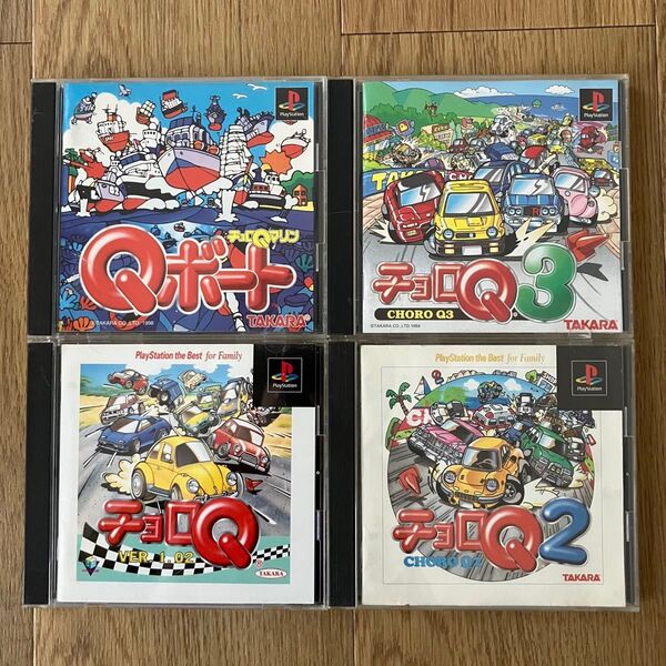 チョロQ ver.1.02 チョロQ2 チョロQ3 PS1 プレイステーション PS チョロQマリン Qボート