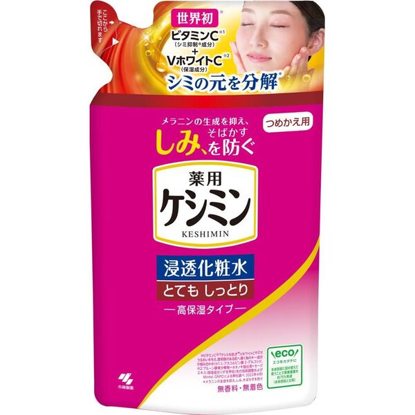 ケシミン 浸透化粧水 とてもしっとり高保湿タイプ 詰替用/140ml