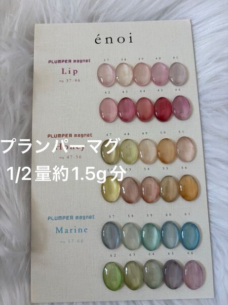 enoi プランパーマグ マグネット 半量 ネイル エノイ ジェル