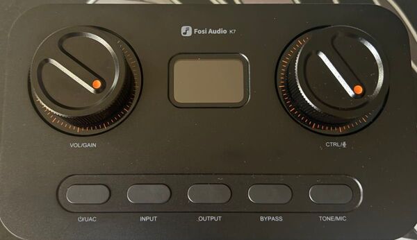 Fosi Audio K7 DAC ヘッドフォンアンプ ゲーミングアンプ