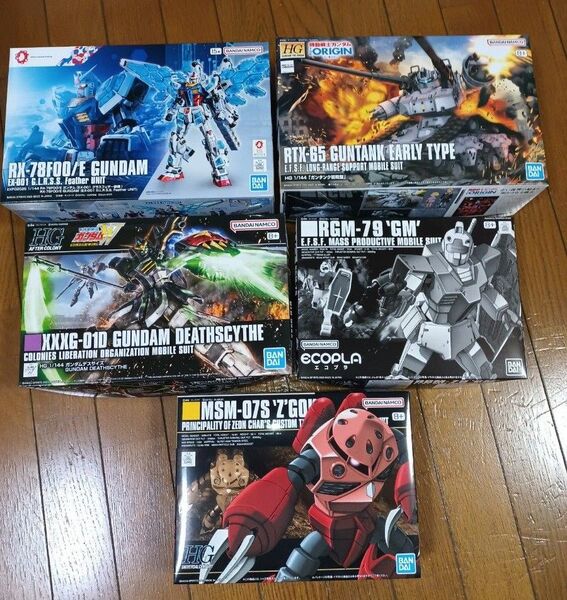 ガンプラ 5個セット まとめ売り