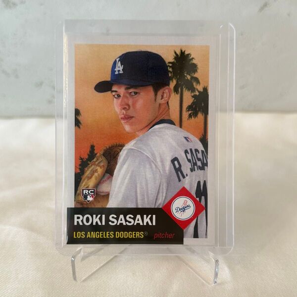 topps 佐々木朗希 ルーキーカード ロサンゼルス・ドジャース Topps RC 1日限定発売品