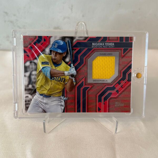topps 吉田正尚 masataka yoshida Memorabilia レリックカード