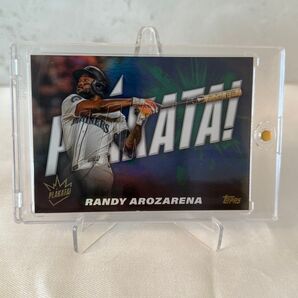 topps Randy Arozarena ランディアロサレーナ SSP PLAKATA