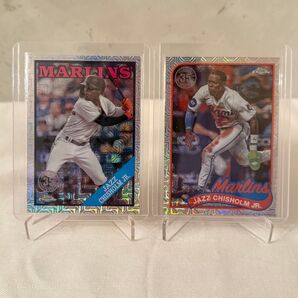 Topps Chrome Jazz Chisholm Jr. ジャズチザムジュニア 2枚セット