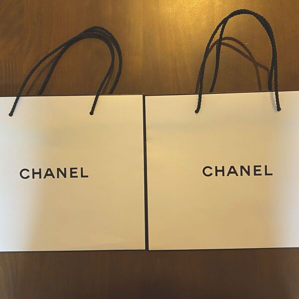 【24時間以内発送】CHANEL 紙袋 ショッパー(大)2枚セット