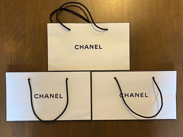 【匿名発送】CHANEL 紙袋 ショッパー 3枚セット