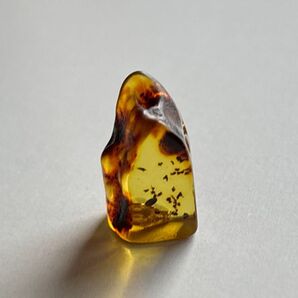 1.3g アンバー 琥珀 天然石 バルティックアンバー ミニサイズ コハク こはく