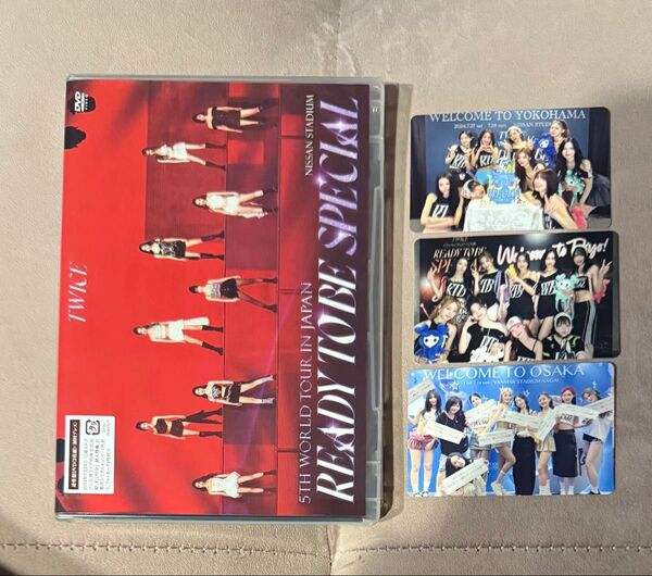 TWICE Ready To Be in Japan Special DVD トレカ