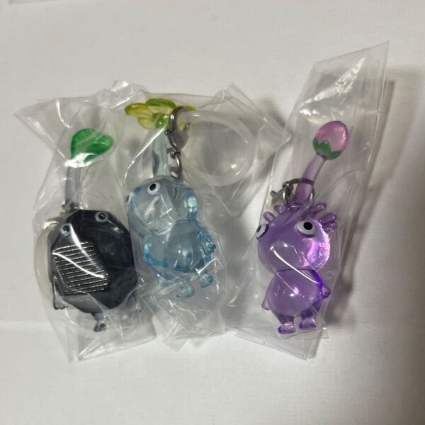 ピクミンめじるしアクセサリー2 紫ピクミン 岩ピクミン 氷ピクミン