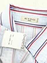 ETRO size40 イタリア製ストライプシャツ 長袖シャツ エトロ レディース_画像3