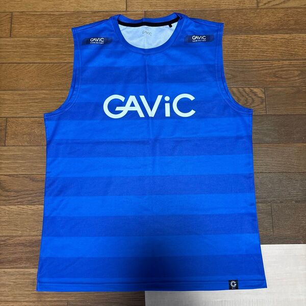 GAViC ノースリーブシャツ 練習着 ブルー系 トレーニング スポーツ XL タンクトップ