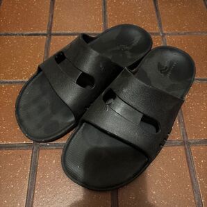 サンダル メンズ ブラック シャワーサンダル アシトレ BMZ