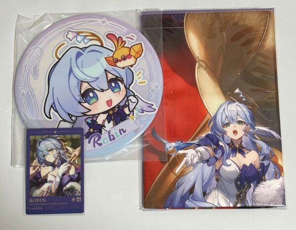 崩壊スターレイル ロビン 一番くじ BIG缶バッジ マルチクロス スシロー メタリックカード 公式正規品