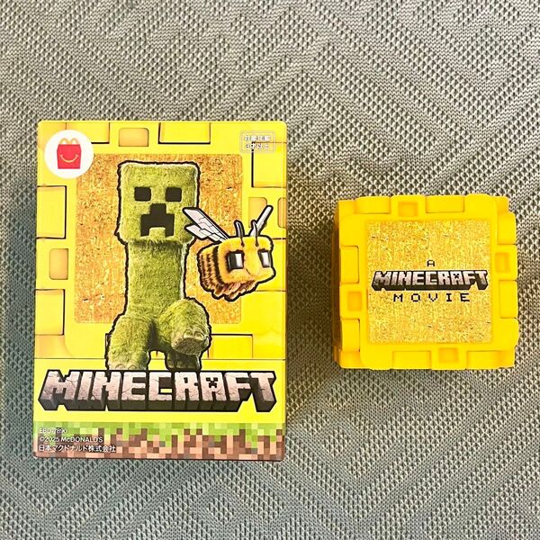 マクドナルド ハッピーセット マインクラフト 金ブロック ドーン