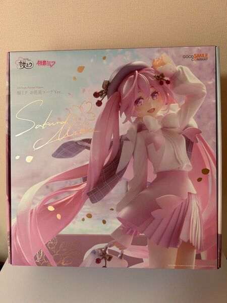 新品未開封 桜ミク お花見コーデVer. 国内正規品 1/6スケール塗装済完成日フィギュア グッドスマイルカンパニー