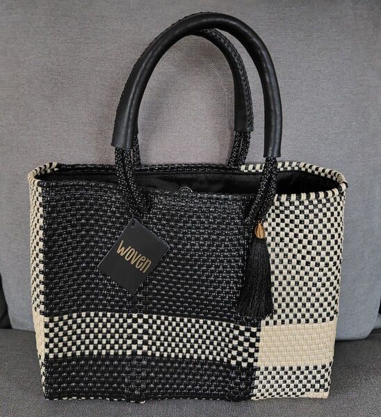 WOVEN ウーヴン メルカドバッグ かごバッグ