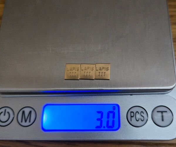 歯科鋳造用金パラ 白金加金 開封品バラ