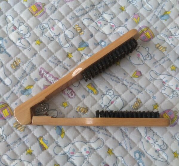 ヘアブラシ くし ストレートブラシ ツインブラシ ブラシ 髪 豚毛