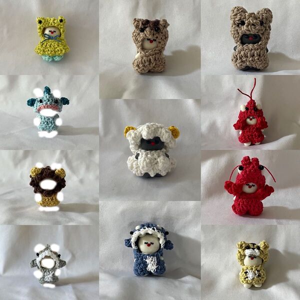 ハンドメイド ミニチュアドール服 動物 オーダーページ