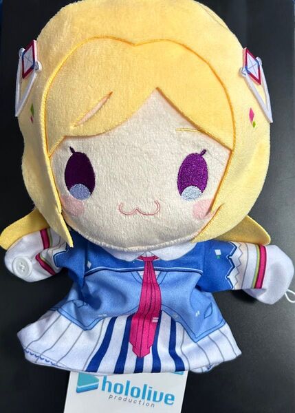 新品 タグ付き ホロライブ パペットぬいぐるみ アキ・ローゼンタール ホロライブプロダクション パペット ぬいぐるみ