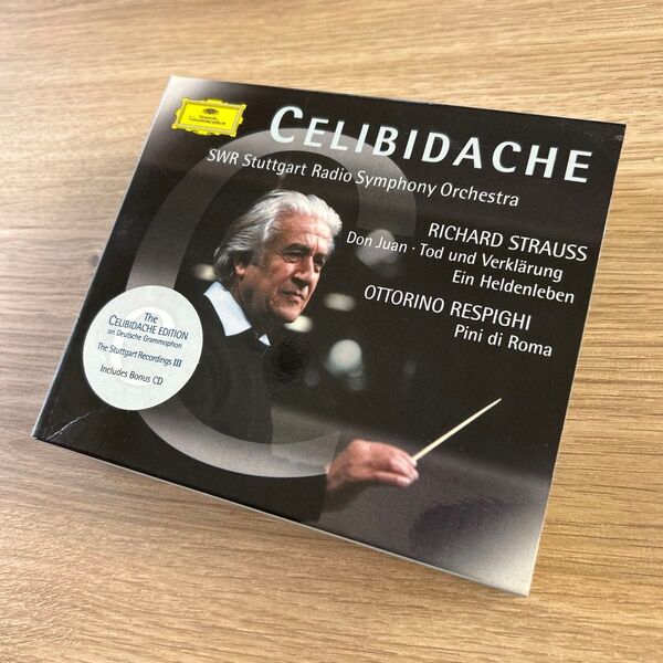 セルジゥチェリビダッケ SERGIU CELIBIDACHE R.STRAUSS & RESPIGHI