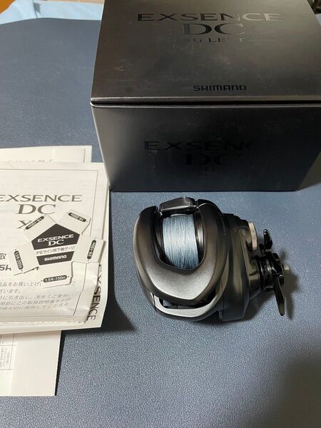 22シマノ エクスセンスDC XG LEFT美品ハンドル無し